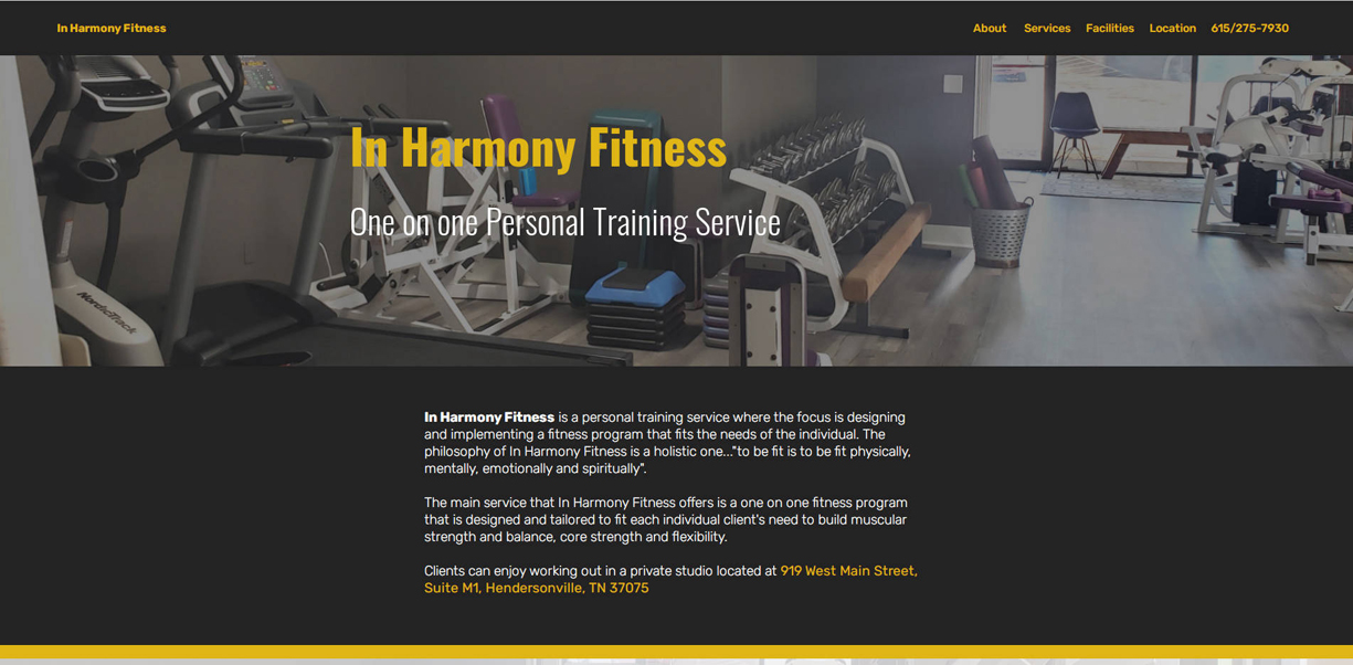 In Harmony Fitness